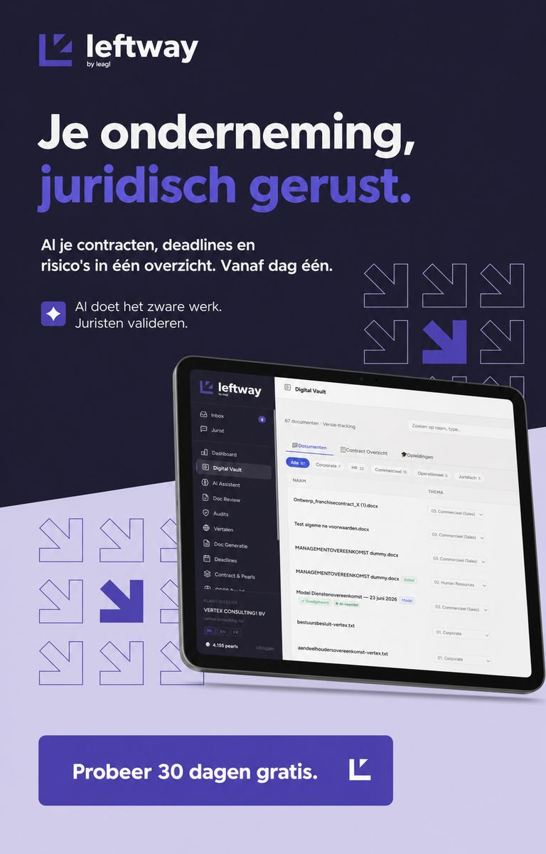 Je onderneming, juridisch gerust